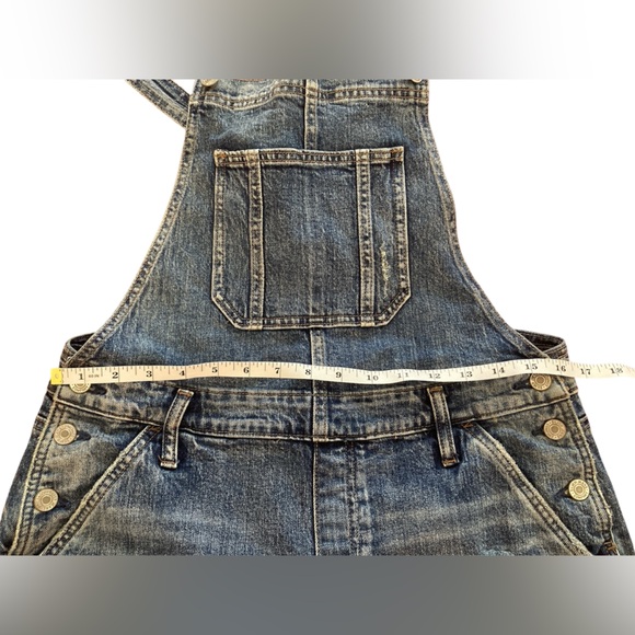 Silver Jeans Co. Denim Shortalls Size Small/Medium - Picture 9 of 16